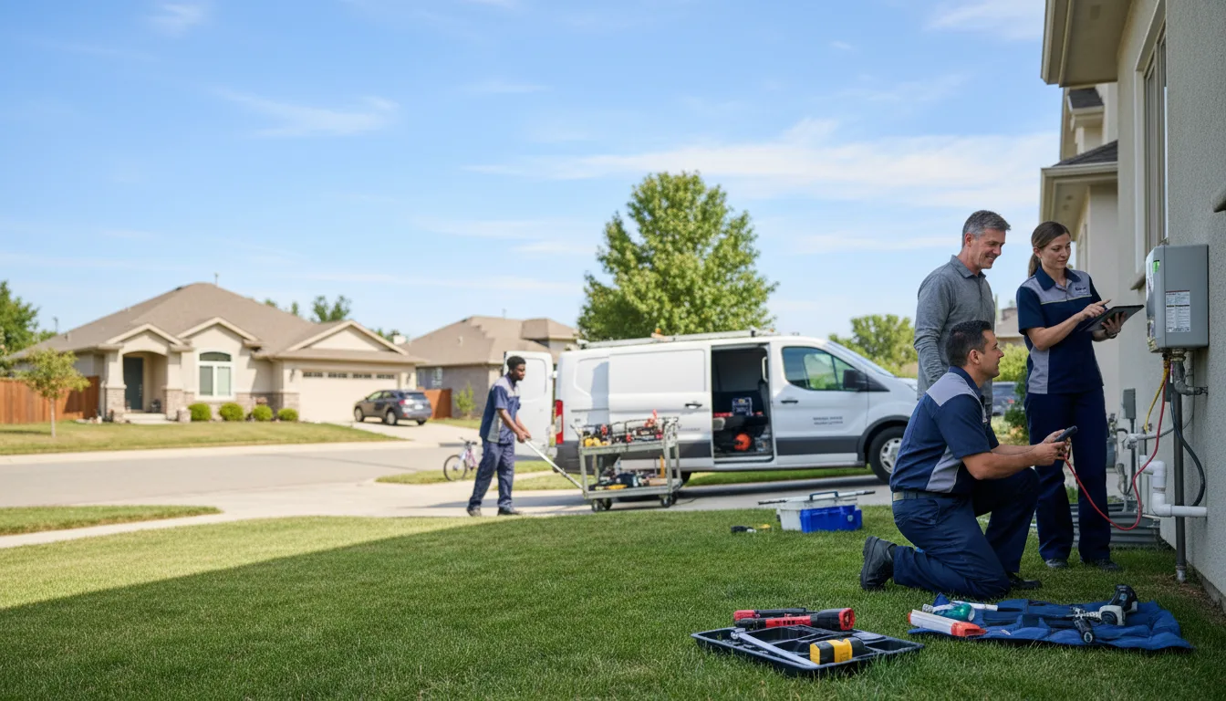 Tankless water heater service in Clinton, AR
